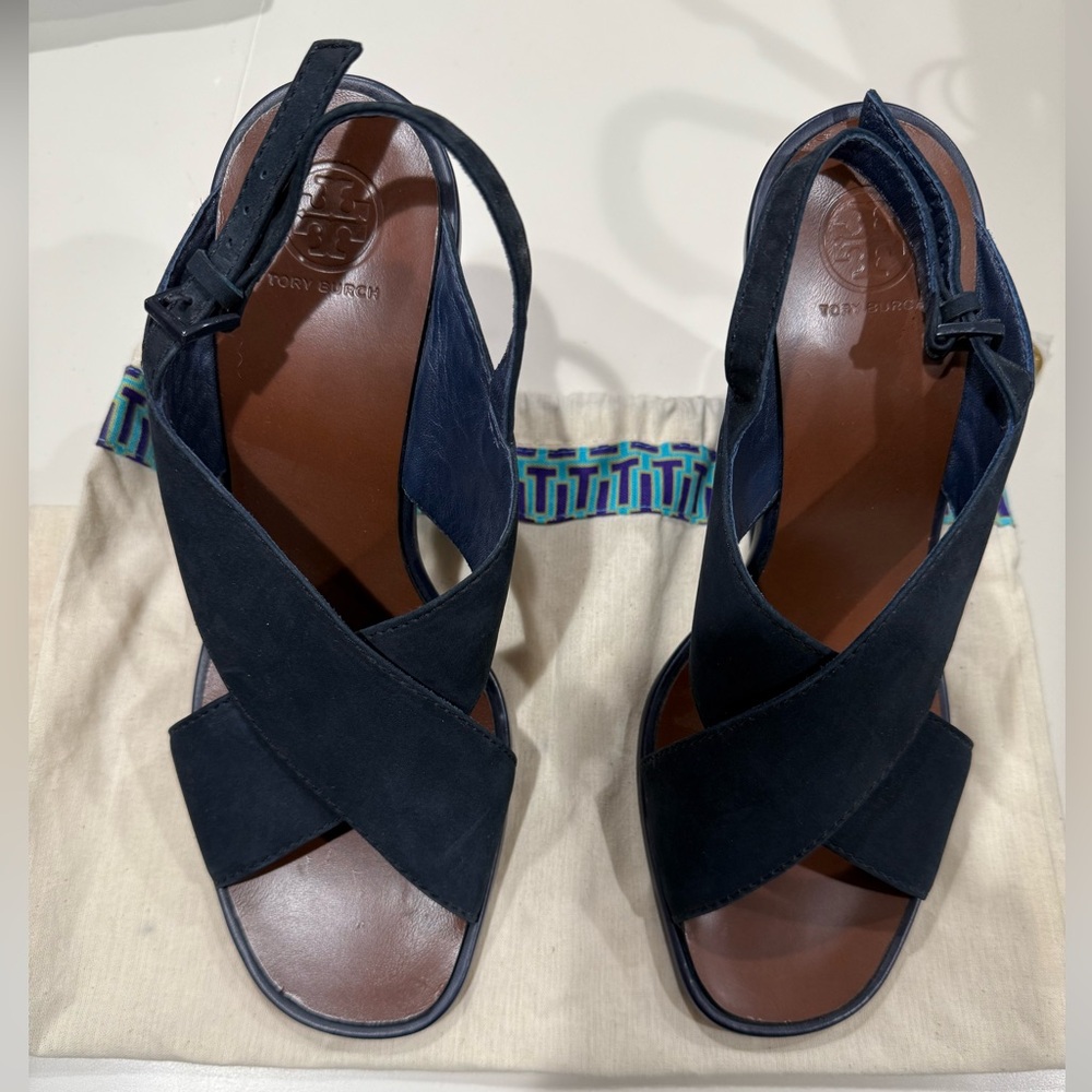 NWT Tory Burch Wedge Sandals $350